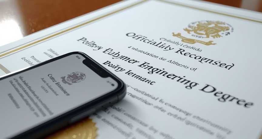 مدرک مهندسی پلیمر معتبر