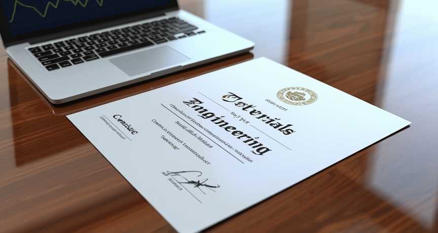 مدرک مهندسی مواد معتبر