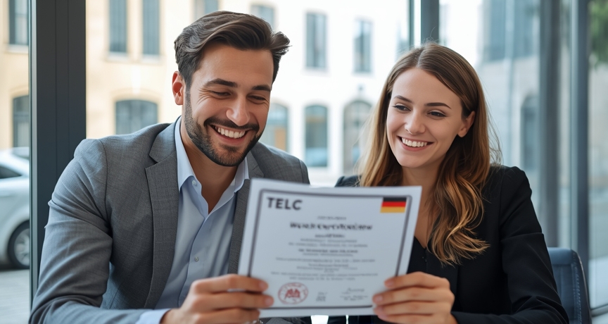 خرید مدرک زبان آلمانی تلک TELC معتبر و قانونی در تمامی سطوح
